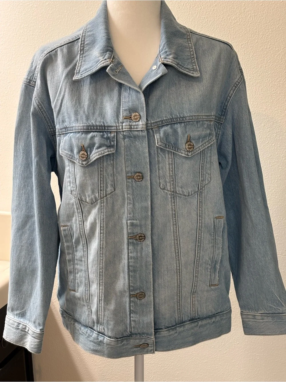 LOFT Denim Jacket - Picture 12 of 13